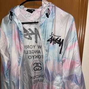 Stussy windbreaker size Large